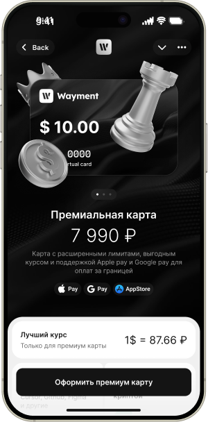 Оформите выбранную  карту